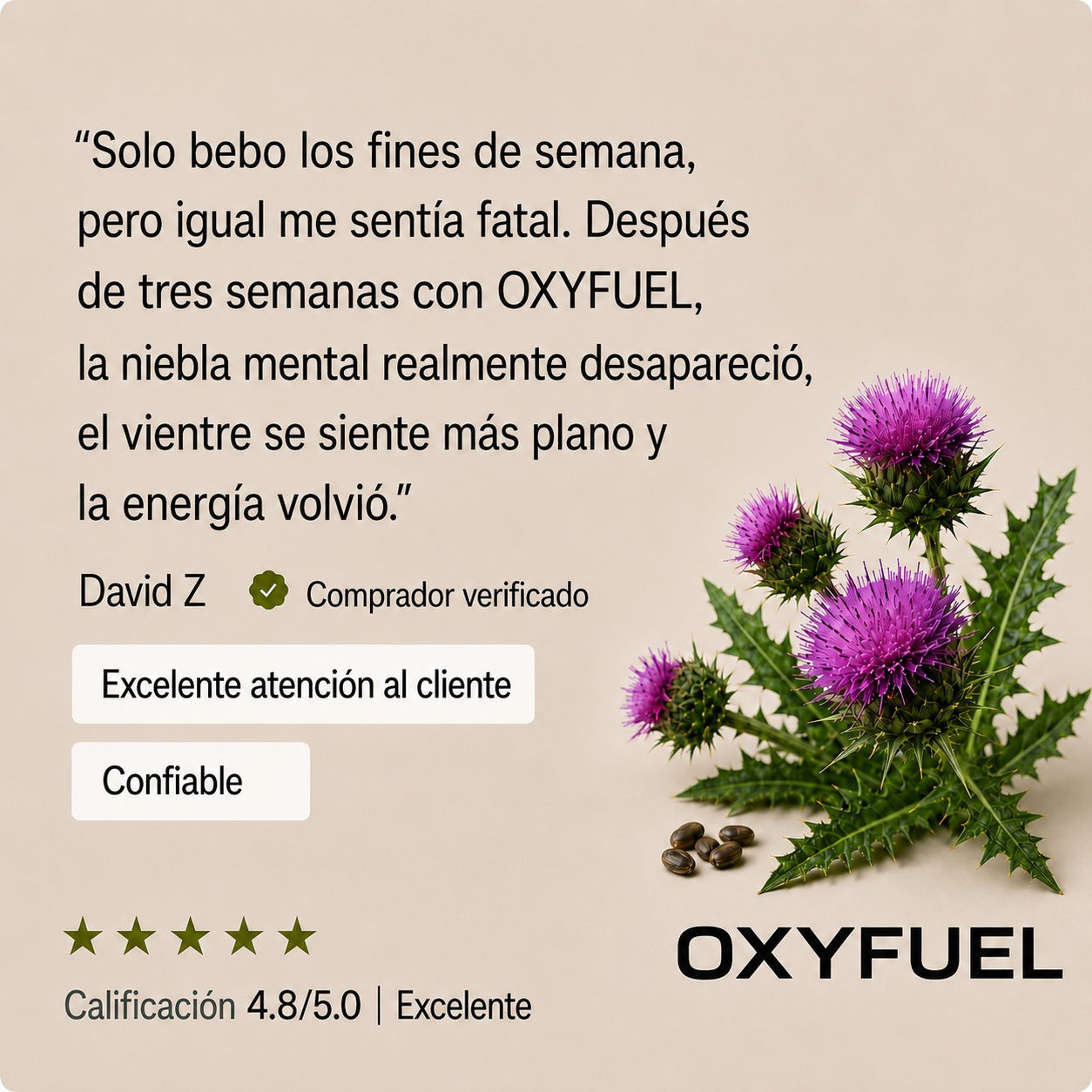 OXYFUEL Milk Thistle